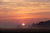 Herbstlicher Sonnenaufgang (17.10.2005)