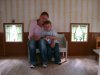 Kati mit Leon in Bullerb&uuml;